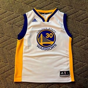 Youth Stephen Curry Golden State Warriors jersey Adidas